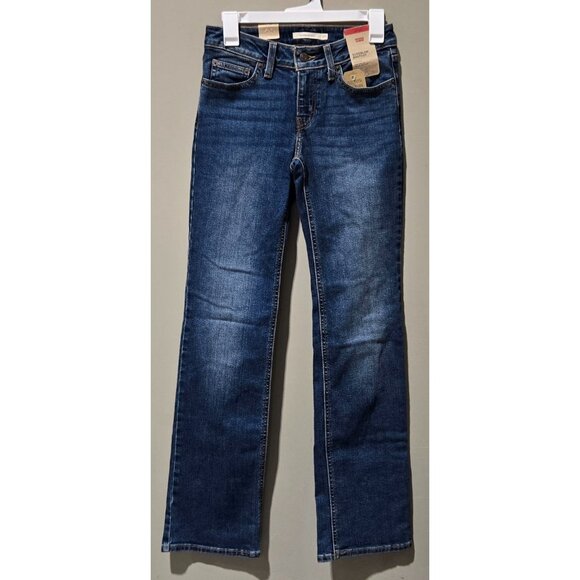 Levi's The Last Straw Super Low Rise Bootcut Denim Jeans -- Ladies Size 25 x 32 - Picture 3 of 8